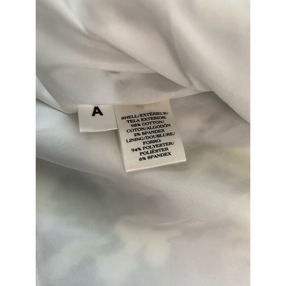 Ann Taylor Shift Dress Floral Multicolor Office Career Wear Size 8 - Picture 7 of 8